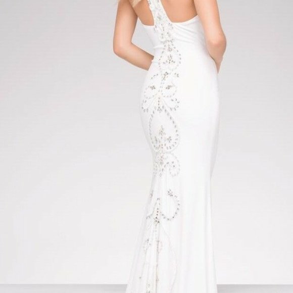 NWT Jovani Prom Pageant Wedding Dress Gown - Picture 8 of 8